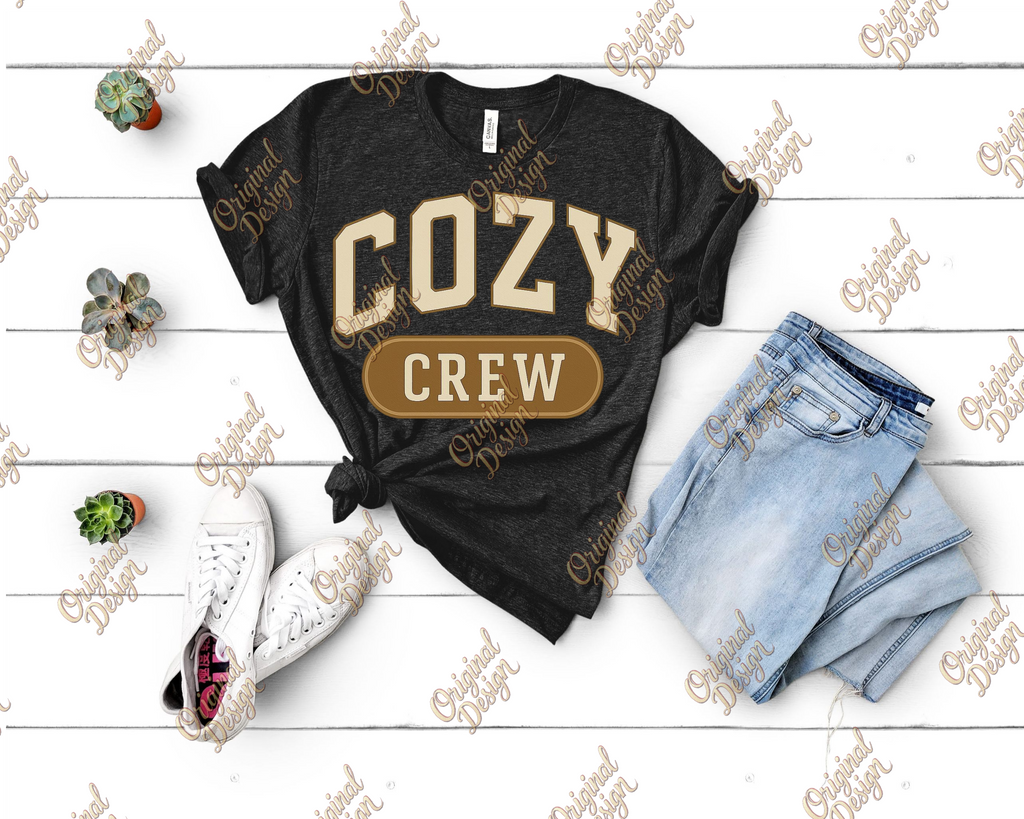 COZY CREW | Retro Varsity PNG (600 DPI)

Art by RaShanda Exclusive Digital Download