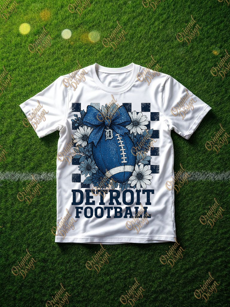Detroit Football png design sublimation design tshirt design