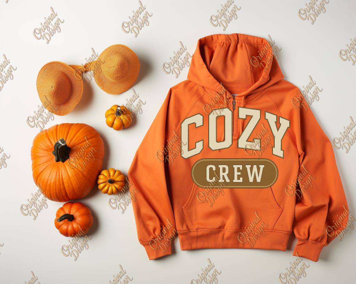 COZY CREW | Retro Varsity PNG (600 DPI)

Art by RaShanda Exclusive Digital Download